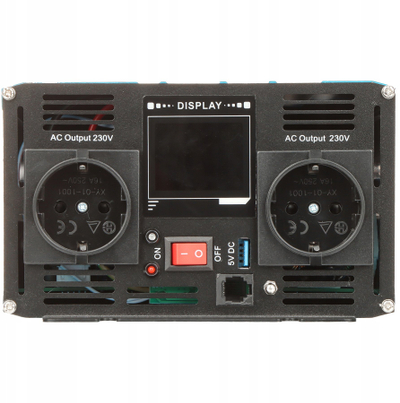 Konvertues tensioni Europower INV/12/1000/PS/S/B, 1000W, 12V DC në 230V AC, me Bluetooth