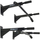 Shirit tërheqës muri Enero Fit Wall Bar 1017082, gjerësi 94 cm, mban der’ në 120 kg, i zi