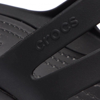 Sandale për gra Crocs Swiftwater Sandal W 203998, Croslite, kundër rrëshqitjes, të zeza