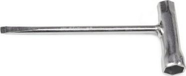 Çelës T për qirinj ndezës Wrench 19-16-13, për motorë dhe sharra, metalik