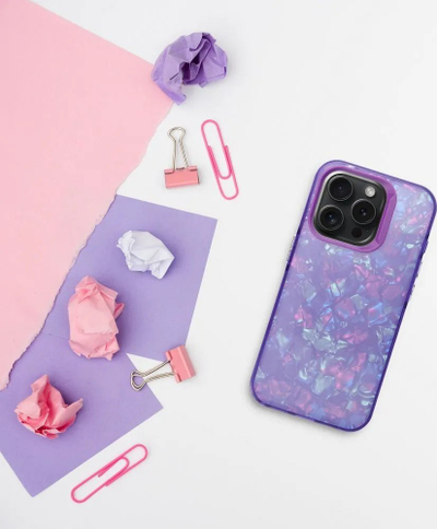 Maskë telefoni Tutti Frutti për iPhone 15 Pro Max, TPU PU, me dizajn shumëngjyrësh, lejla