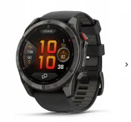 Ora inteligjente Garmin Fēnix 8 Pro, 51mm, DLC Titanium, gri