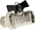 Valvul sferike metalike 3/4" me bashkim e gland