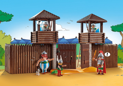 Set lodrash Playmobil Asterix 71542, kamp romak, 181 pjesë, shumëngjyrësh