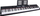 Piano digjitale DNA PP 88, 88 taste, USB MIDI, e zezë