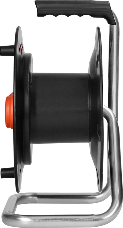 Bobinë bosh për kabllo PCE IP20, 4x2P+E, 16A 230V, zi portokalli