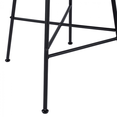 Stol metalik + wicker HM5706, bezhë