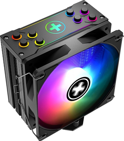 Ftohës CPU Xilence Performance A+ M704PRO.ARGB, 120mm PWM, ARGB, i zi