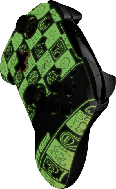 Контролер PDP Rematch Glow in the Dark, Безжичен, шарен