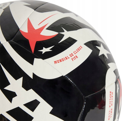 Top futbolli adidas FCWC Club JD3822, i qepur me makinë, fshikëz butili, shumëngjyrësh