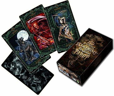 Kuvertë tarot Fournier Alchemy England 1977, 78 letra