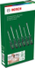 Set kaçavidash Bosch 1600A02BX7, 6 pjesë, çelik S2, Softgrip