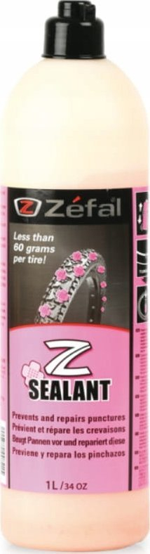 Заштитна течност против оштетување на гуми Zefal Z Sealant, 1L, за tubeless и tubular