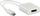 Pриклучник USB LMP USB C во DisplayPort, 4K UHD, сребрен