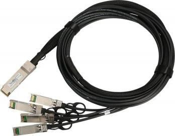 Kabllo Extralink EX.15791 QSFP+ në 4x QSFP+, InfiniBand me fibër optike, e zezë