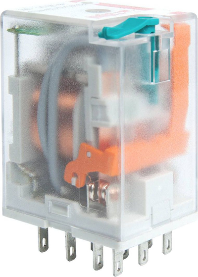 Rele industriale Relpol R3N-2013-23-5230-WTL, 3 kontakte kaluese, miniaturë, gri