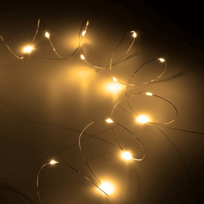 Lampë dekorative Rebel Light, 50 LED, 5.2m, e bardhë e ngrohtë