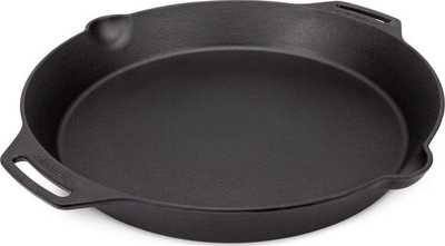 Tigan gjize Petromax Fire Skillet, 50 cm, me dy doreza, i zi