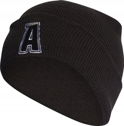 Kapelë beanie adidas Cuff Var IB3236, akrilik, e zezë