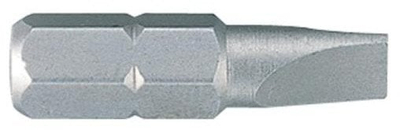 Bit i sheshtë 1/4" 6.5 x 1.2 x 25mm, aliazh S2, gri