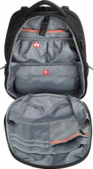 Çantë shpine Bestlife Assailant, për notebook 17\", najlon, e zezë
