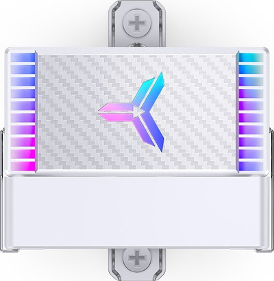 Ладилник за процесор Jonsbo CR-1400 EVO Color, 92mm PWM, RGB, бел