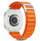 Rrip ore Tech-Protect Nylon Stripe për Samsung Galaxy Watch 40 44 46mm, najlon, portokalli