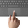 Mbështetëse tastiere Logitech Folio Touch për iPad Air (gjenerata 4 & 5), ngjyrë gri