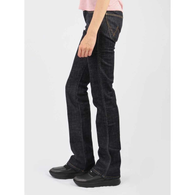Xhinse për femra Wrangler Iris W25434870, prerje e drejtë, ngjyrë e errët blu