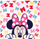 Çantë dreke Disney Minnie Mouse, e ripërdorshme, shumëngjyrëshe