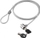 Kabllo sigurie për laptop Wentronic Goobay 93037, 1.5m, me çelës, gri
