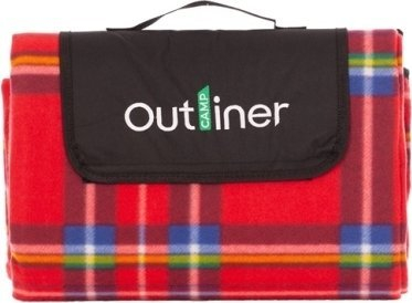 Batanije udhëtimi Outliner AF04, 200×150 cm, palosëse, e kuqe