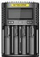 Karikues baterish Nitecore UM4 me 4 kanale, me ekran digjital, ngjyrë e zezë