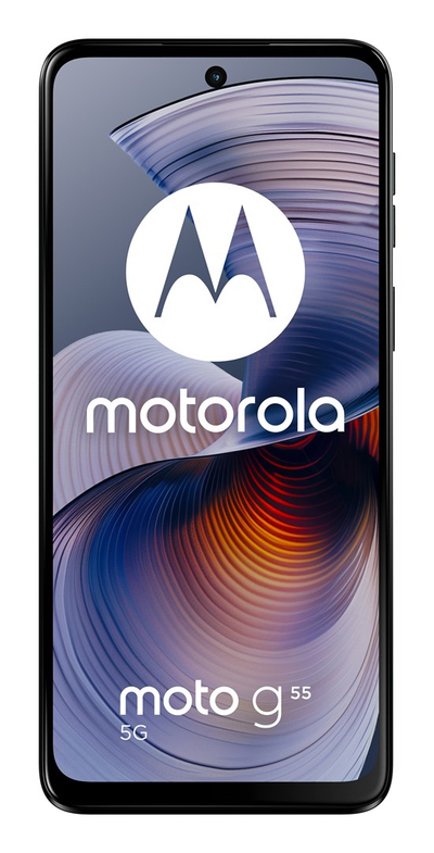 Телефон Motorola Moto G55, 6.5\", 8GB 256GB, 5G, сив