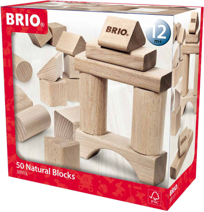 Set kuba druri Brio 30113, 50 copë, shumëngjyrësh