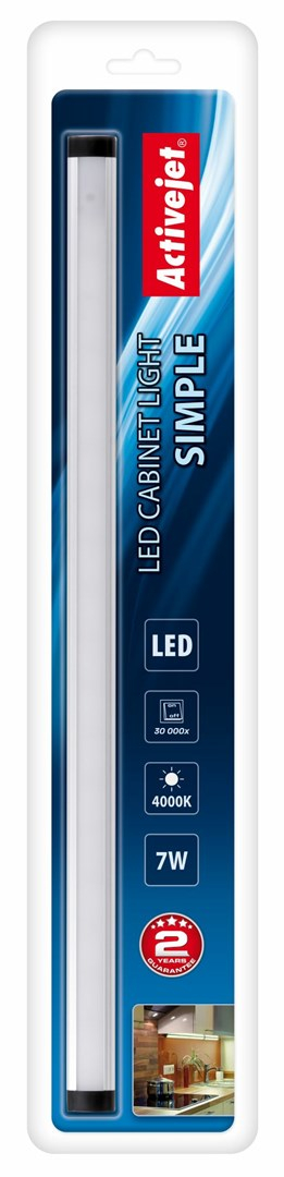 Llambë LED Activejet AJE-SIMPLE, 7W, 4000K, e bardhë