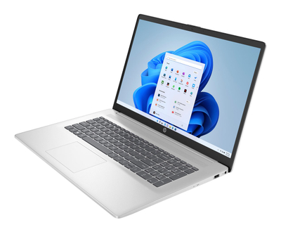 Laptop HP 17-cn3218nw, 17.3" FHD, i3-N305, 8GB RAM, 512GB SSD, сребрен
