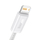 Kabllo USB në Lightning Baseus BSU3004WHT, 2 m, 2.4A, e bardhë