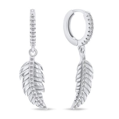Vathë Brilio Silver Feather EA790W