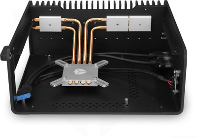 Kasë Streacom ST-FC8B Alpha, e zezë, HTPC