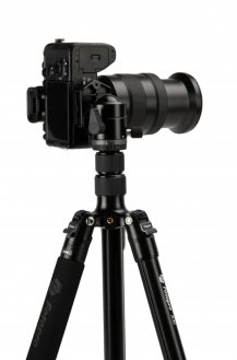 Tripod fotografik Fotopro A5i FPH-55QS, kokë sferike, alumini, i zi