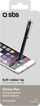 Капацитивно пенкало SBS Stylus Pen, универзално за паметен телефон и таблет, црно