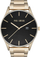 Orë burrash Paul Lorens Deluce Gold Classic Date, çelik inox, 30M kundra ujit, e artë