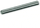 Shufër e filetuar çeliku Aptel ROD A2 M8X1000, inox A2, M8, 1m