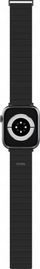 Ремче JCPal FlexDuo за Apple Watch 38/40/41mm, магнетно, TPU PU, црно кафено
