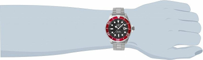 Orë për meshkuj Invicta Pro Diver Quartz hIN814, e argjendtë