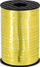 Shirit dekorativ plastik PartyDeco, 5mm, 225m, ari metalizuar
