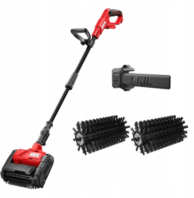 Pastrues terase Skil Patio Cleaner GV1E0680CA, 20V, brushless, i kuq