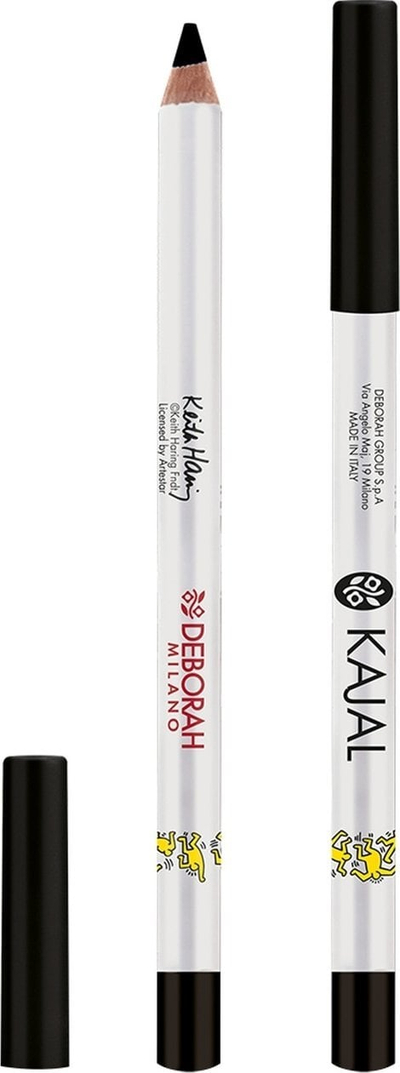 Laps sysh Deborah Precision Color Liner, 2 në 1, 15g, i zi