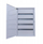 Kuti shpërndarëse metalike Sabaj MN96/4/24, 96 module, IP30, RAL9003